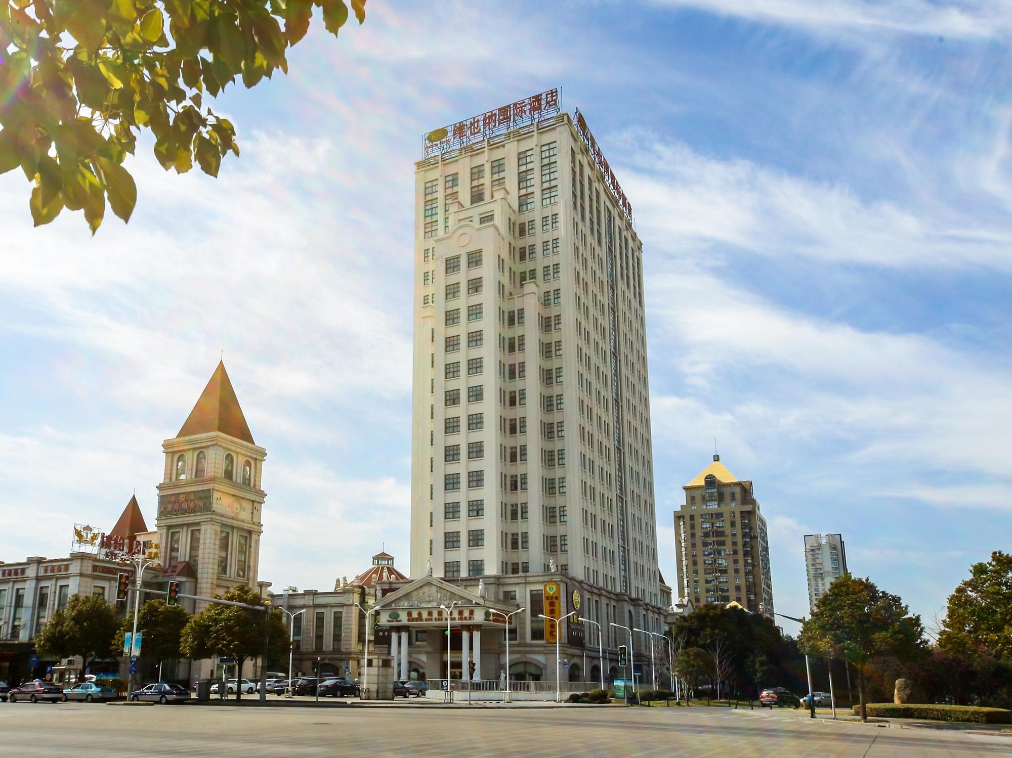 Vienna International Hotel Shanghai Songjiang Bagian luar foto